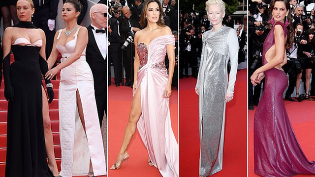 Thảm đỏ LHP Cannes 2019: Selena Gomez ‘đẫy đà’, Romee Strijd mặc váy ‘xuyên thấu’