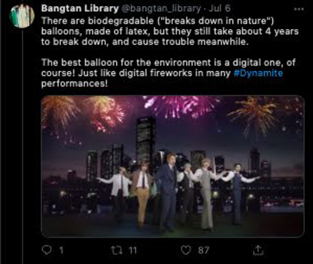 BTS, Permission To Dance, Cảnh quay thả bóng bay gây tranh cãi của BTS, Jimin