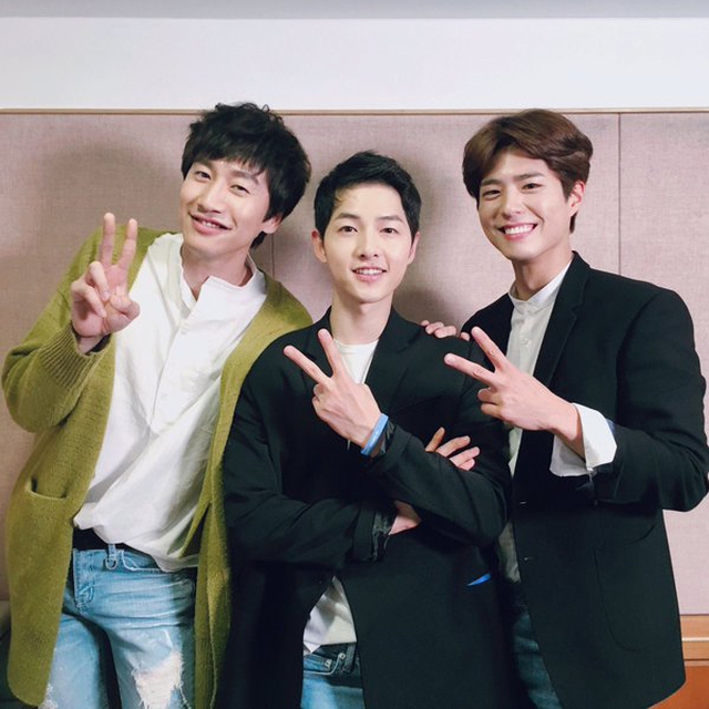 Bộ 3 thân thiết Lee Kwang Soo - Song Joong Ki - Park Bo Gum tái hợp trong ngày đại 