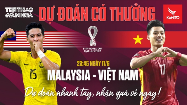 Dự đoán Vòng loại World Cup 2022: Trận Malaysia vs Việt Nam