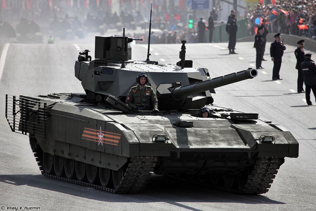 Xe tăng T-14 của Nga. Ảnh: N.I