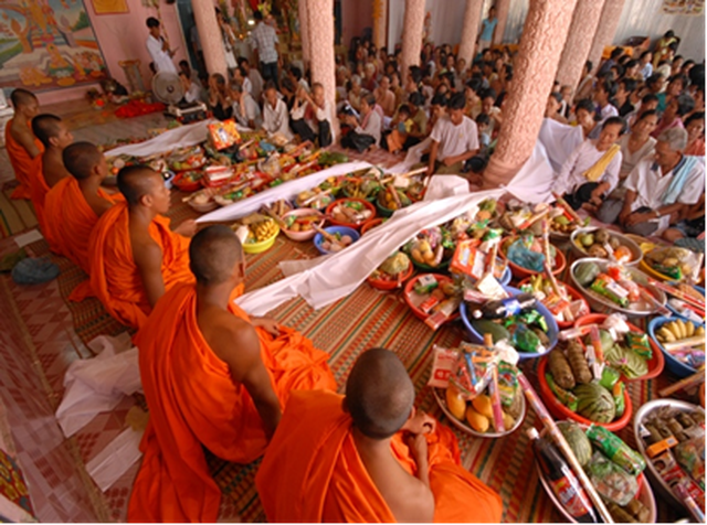 Tết cổ truyền Chôl Chnăm Thmây, Tết cổ truyền của người Khmer, Tết cổ truyền, Tết của người Khmer, tết Chôl Chnăm Thmây, Chôl Chnăm Thmây, lễ hội mừng năm mới