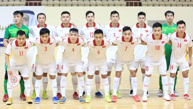 Đội tuyển futsal Việt Nam điều chỉnh kế hoạch tập trung