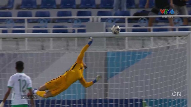 VIDEO: Xem xà ngang từ chối bàn thắng của U23 Việt Nam