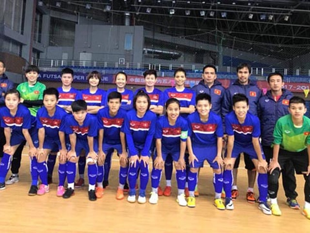 Đội tuyển futsal nữ Việt Nam sẽ vào bán kết nếu chơi đúng khả năng. Ảnh: VFF