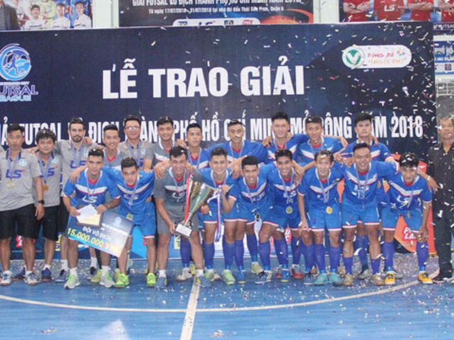 Thái Sơn Nam Quận 8 vô địch giải đấu năm nay. Ảnh: TV