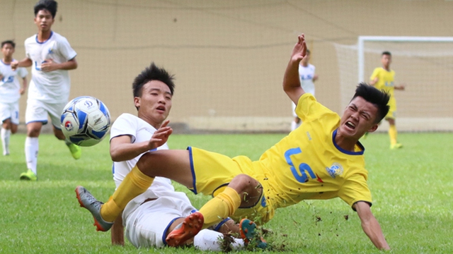 Đua tranh kịch tính, SLNA giành vé vào bán kết VCK U15 quốc gia