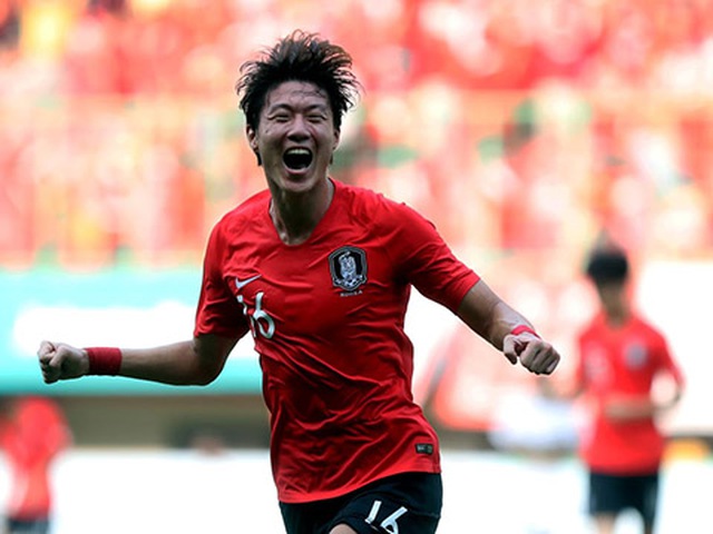 Hwang Jo đang có phong độ cực cao để giúp U23 Hàn Quốc vượt mọi khó khăn. Ảnh: AFC