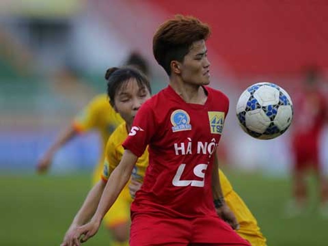 Phong Phú Hà Nam có lý do để chọn Hà Nội của Nguyễn Thị Muôn là đối thủ ở bán kết. Ảnh: Anh Duy