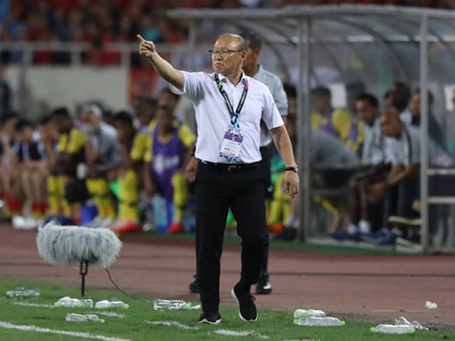 HLV Park Hang Seo vẫn chứng minh năng lực có thừa ở bóng đá Việt Nam. Ảnh: Hoàng Linh