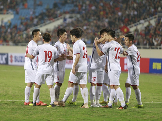 Nhiều tân binh có thể sẽ không trụ lại đội tuyển để cùng HLV Park Hang Seo dự Asian Cup 2019. Ảnh: Hoàng Linh