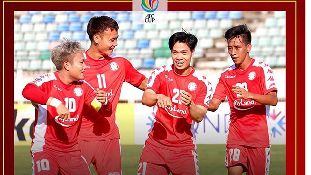 Công Phượng đã có 2 bàn thắng sau 2 trận đầu AFC Cup 2020. Ảnh: AFC