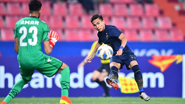 Jaroensak Wonggorn là Vua phá lưới VCK U23 châu Á 2020 với 3 bàn thắng