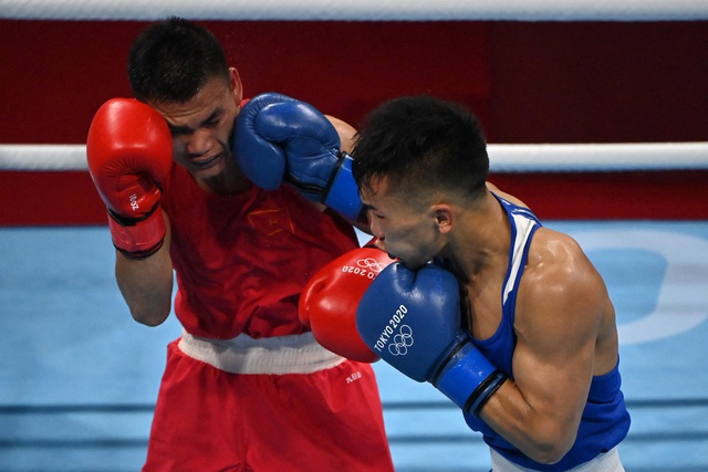 Văn Đương, boxing Việt Nam, thể thao Việt Nam, Đoàn thể thao Việt Nam, Olympic Tokyo, Mông Cổ