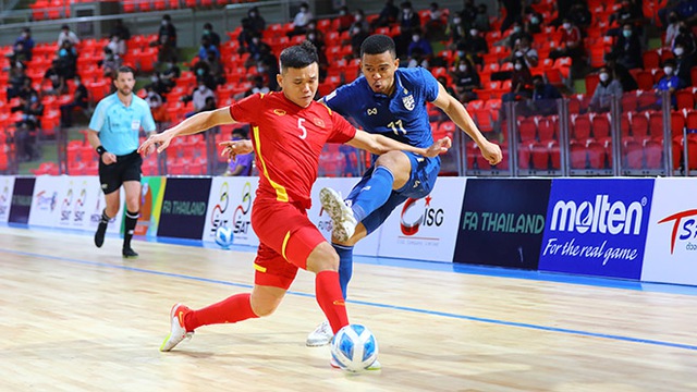 Tiền đạo Musa lại giúp Thái Lan tạo khác biệt trước đội tuyển futsal Việt Nam. Ảnh: Tiểu Dũng 