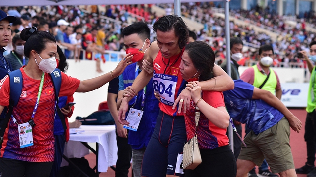 Nhật Hoàng, Trần Nhật Hoàng, 400m nam, môn điền kinh SEA Games 31, SEA Games 31, điền kinh, Nguyễn Thị Huyền, Nguyễn Văn Lai, Nguyễn Thị Oanh, bảng xếp hạng SEA Games 31, lịch thi đấu SEA Games 31