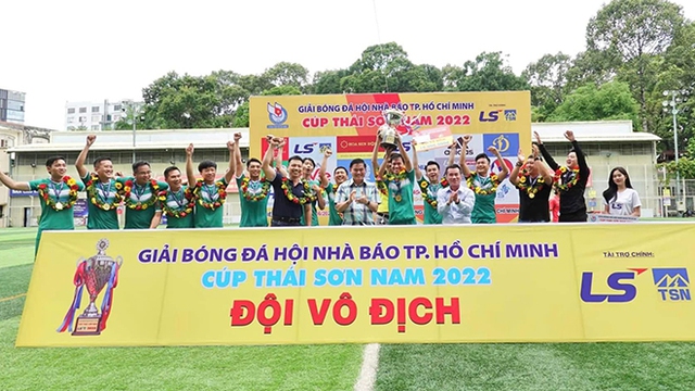 Đội HTV vô địch giải năm 2022. Ảnh: Hồng Đạt