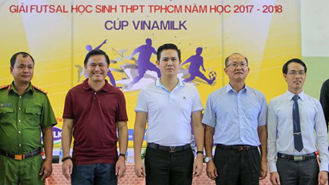 32 đội tranh tài ở giải futsal học sinh THPT TP.HCM 