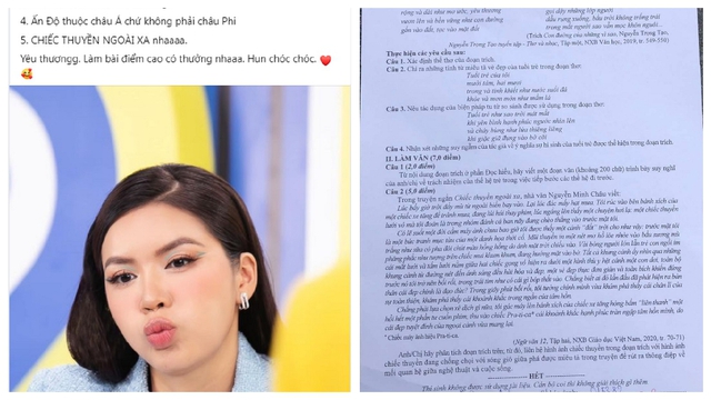 Minh Tú đoán trúng đề Văn, BB Trần đề Văn, Đáp án môn văn, Đề thi Văn, Đáp án Văn, Đề thi môn Văn, Đề thi văn THPT 2022, lời giải môn văn tốt nghiệp THPT 2022, đề văn