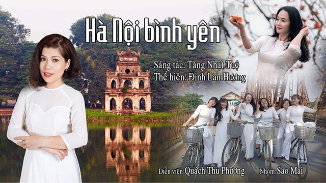 Ca sĩ - giảng viên Đinh Lan Hương: MV 'Hà Nội bình yên' là món quà tặng những người con xa xứ