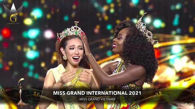 Miss Grand 2021 Thùy Tiên, Thùy Tiên đăng quang Miss Grand International 2021, Thùy Tiên, Thùy Tiên là ai, Chân dung Thùy Tiên, Hoa hậu Hòa bình quốc tế 2021, Miss Grand