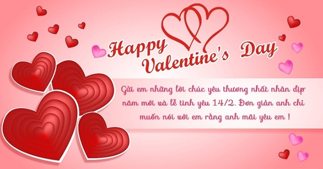 Những tấm thiệp Valentine 14/2, thiệp Valentine 14/2 hay, lời chúc 14/2 hay, thiệp valentine ý nghĩa, Ngày Valentine 14/2, ngày lễ tình nhân, lễ tình nhân 14/2