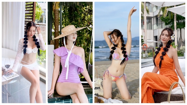 Phan Minh Huyền gây 'sốt' với ảnh bikini quyến rũ sau 'Thương ngày nắng về'