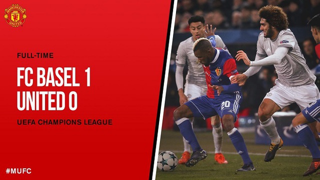 Video clip highlights bàn thắng trận Basel 1-0 Manchester United