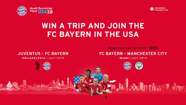 Trực tiếp bóng đá, xem trực tiếp Bayern Munich, trực tiếp Bayern Munich vs PSG, Lịch đấu giao hữu mùa Hè 2018 của Bayern Munich, Bayern Munich du đấu mùa Hè ở đâu
