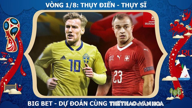 Kèo bóng đá, kèo World Cup 2018, nhận định bóng đá Thuỵ Điển vs Thuỵ Sỹ, chọn kèo Thuỵ Điển, nhận định Thuỵ Điển vs Thuỵ Sỹ, dự đoán Thuỵ Điển vs Thuỵ Sỹ, VTV6, VTV6 trực tiếp, trực tiếp VTV6