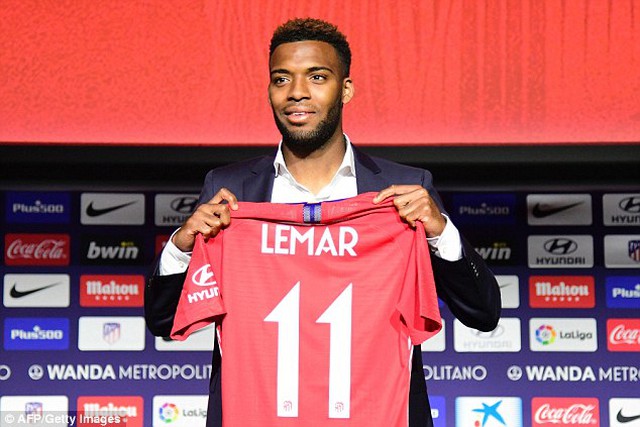 Thomas Lemar gia nhập Atletico Madrid, Thomas Lemar, Arsenal, Atletico Madrid, Liverpool, chuyển nhượng, Thomas Lemar từ chối Arsenal.