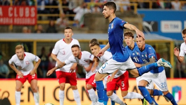 Italy 1-1 Ba Lan: Jorginho giải cứu đội bóng áo Thiên thanh