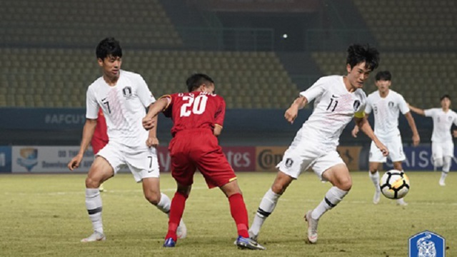 Video bàn thắng U19 Việt Nam 1-3 U19 Hàn Quốc