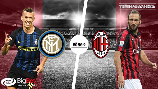 Nhận định bóng đá Inter Milan vs AC Milan (01h30 ngày 22/10), Vòng 9 Serie A 