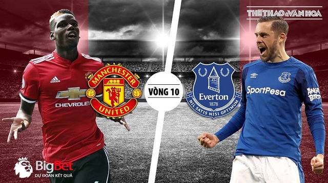 Nhận định bóng đá M.U vs Everton (23h00 ngày 28/10), vòng 10 bóng đá Ngoại hạng Anh 