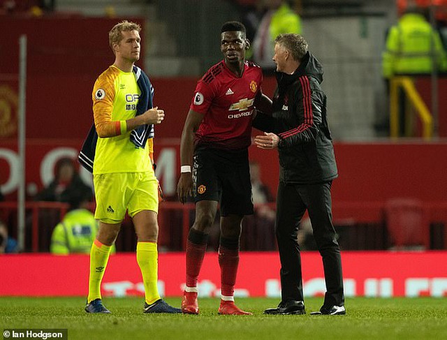 Pogba,Mourinho, kết quả MU vs Huddersfield, video clip MU vs Huddersfield, MU vs Huddersfield, Pogba lập cú đúp, Pogba hồi sinh, De Gea, Ole Gunnar Solskjaer