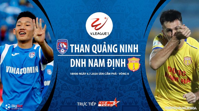 Keo nha cai, nhận định kết quả, Than Quảng Ninh vs Nam Định, BĐTV, Trực tiếp bóng đá V-League 2020, trực tiếp bóng đá Việt Nam, trực tiếp Quảng Ninh đấu với Nam Định