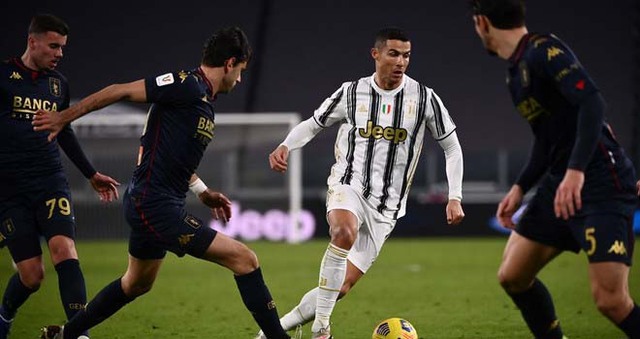 Juventus, Ronaldo, cristiano ronaldo, genoa, juventus vs genoa, coppa italia, bóng đá