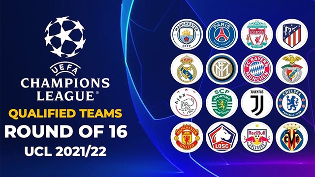 Trực tiếp lễ bốc thăm Cúp C1/Champions League vòng 1/8 (18h00, 13/12)