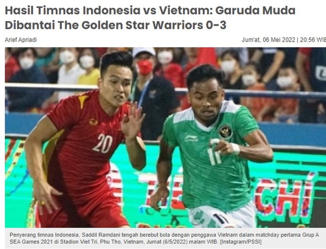 kết quả bóng đá, kết quả bóng đá hôm nay, ket qua bong da, ket qua bong da hom nay, kết quả bóng đá SEA Games 31, kết quả SEA Games 31, U23 Việt Nam vs U23 Indonesia