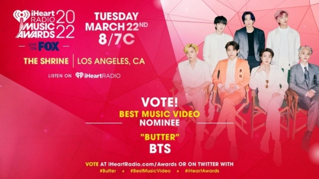 BTS giành 3 đề cử tại iHeartRadio Music Awards 2022