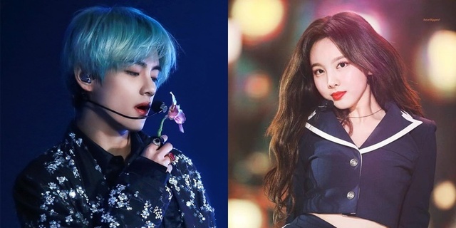 Màn tương tác rụng tim của V BTS và Nayeon Twice trên sân khấu