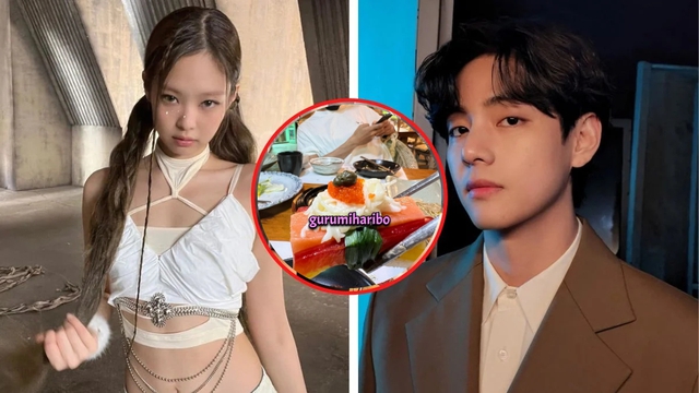 Jennie Blackpink hẹn hò V BTS tại nhà hàng, gọi người yêu siêu 'cute'