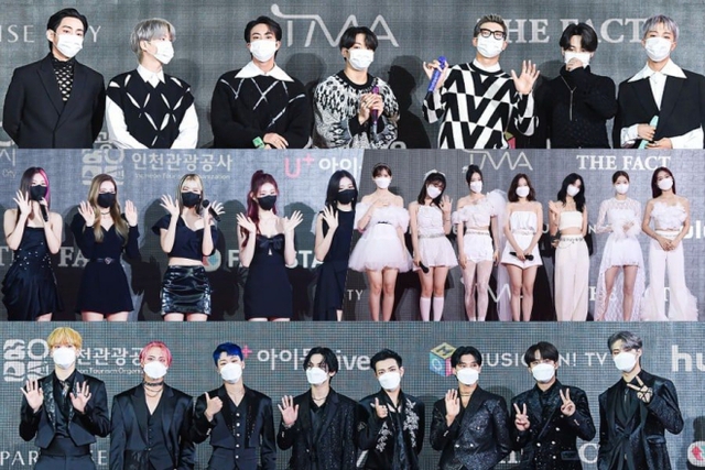 BTS, BTS tin tức, BTS thành viên, Kpop, ARMY, The Fact Music Awards 2021, Seventeen, Super Junior, Kang Daniel, ITZY, Stray Kids, Brave Girls, Oh My Girl, StayC