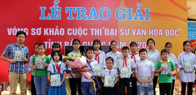 Bắc Giang, đam mê, đọc sách, thanh thiếu nhi, học sinh, Đại sứ Văn hóa đọc