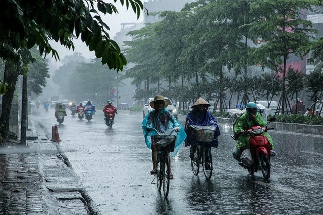 Dự báo thời tiết, Đêm 20/6, vùng núi Bắc Bộ, mưa dông, lốc, sét, mưa đá, gió giật mạnh, Hà Nội, Đà Nẵng