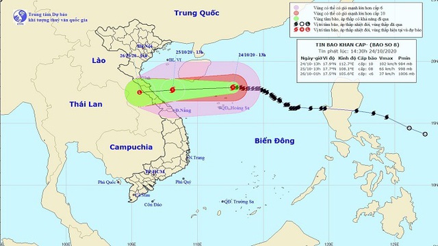 Bão số 8, dự báo thời tiết, thời tiết ngày mai, Hà Nội, Thanh Hóa, Trung Bộ