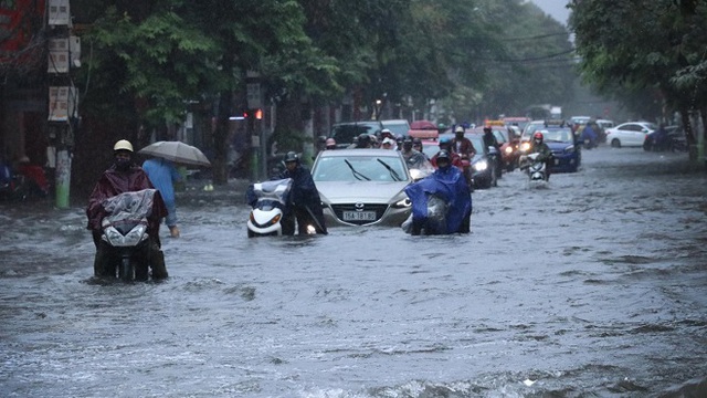 Bắc Bộ còn mưa to, đề phòng thời tiết nguy hiểm​