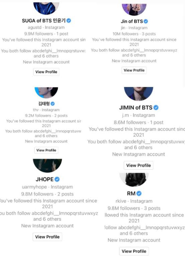 BTS, BTS sử dụng Instagram, Jungkook không phải là người mới trên Instagram, bts