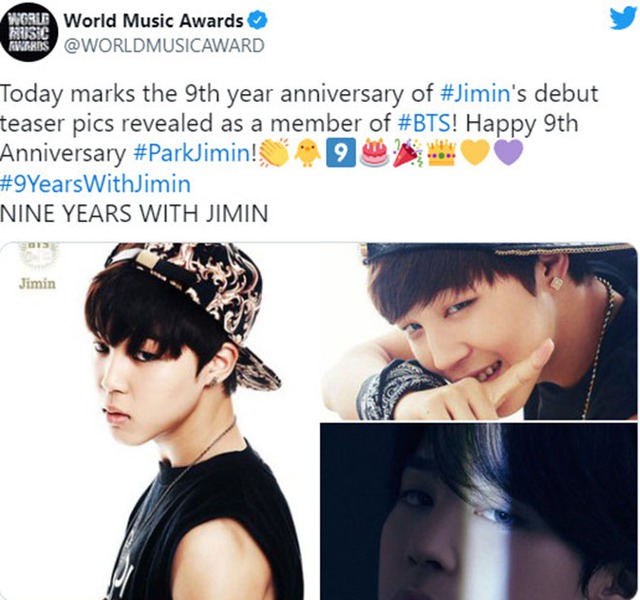 BTS, Jimin, 9 năm teaser ra mắt của Jimin BTS, V BTS, RM BTS, Jungkook, Tin bts